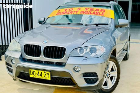 Grey 2010 BMW X5 Wagon Xdrive 30D