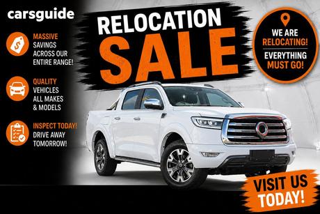 White 2021 GWM UTE Dual Cab Utility Cannon-X (4X4)
