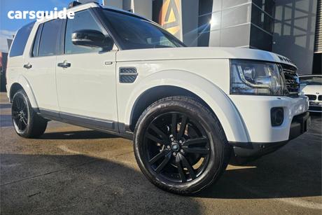 White 2015 Land Rover Discovery Wagon Sdv6 Hse