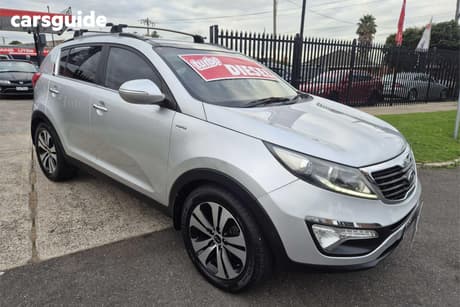 Silver 2012 Kia Sportage Wagon Platinum (Awd)