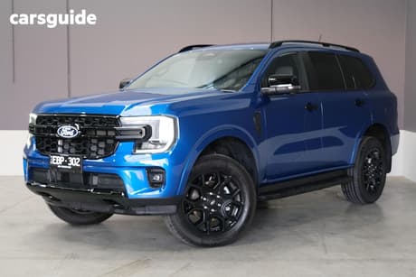 Blue 2026 Ford Everest Wagon Sport (4Wd)