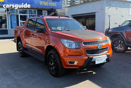 Orange 2016 Holden Colorado Crew Cab Pickup Z71 (4X4)