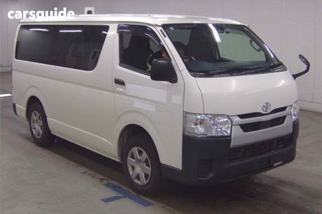 White 2020 Toyota HiAce SUV DX 4WD