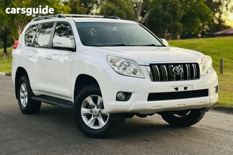 White 2012 Toyota Landcruiser Wagon Gxl (4X4)