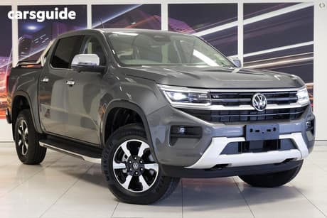 Grey 2026 Volkswagen Amarok Dual Cab Utility Style Tdi600 4Motion