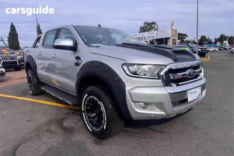 Silver 2017 Ford Ranger Dual Cab Utility Xlt 3.2 (4X4)