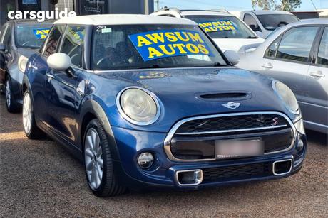 Blue 2016 Mini Hatch Hatch COOPER S F