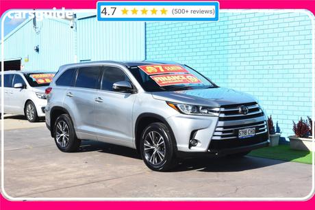 Silver 2019 Toyota Kluger Wagon Gx (4X4)