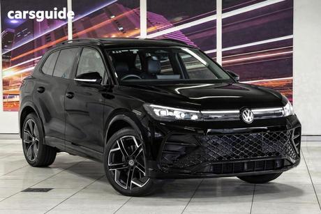 Black 2026 Volkswagen Tiguan Wagon 195Tsi R-Line