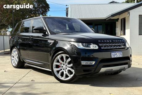 Black 2016 Land Rover Range Rover Sport SUV SDV6 HSE 4X4