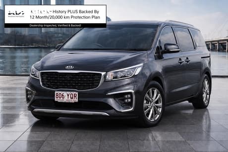Grey 2018 Kia Carnival Wagon Platinum