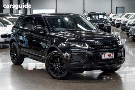 Black 2017 Land Rover Range Rover Evoque Wagon Td4 150 Se