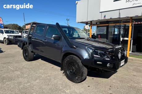 Grey 2017 Isuzu D-MAX Crew Cab Utility Ls-M Hi-Ride (4X4)