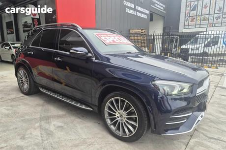 Blue 2019 Mercedes-Benz GLE400 Wagon D 4Matic