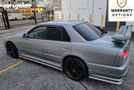 Silver 1998 Nissan Skyline Sedan GT-T R34