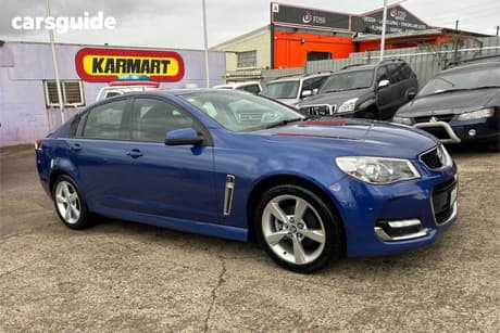 Black 2016 Holden Commodore Sedan Sv6