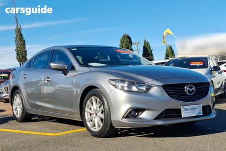 Silver 2014 Mazda 6 Sedan Sport