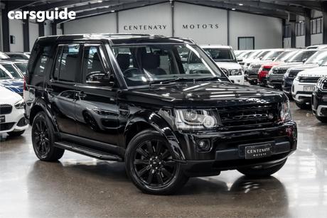 Black 2014 Land Rover Discovery 4 Wagon 3.0 Tdv6