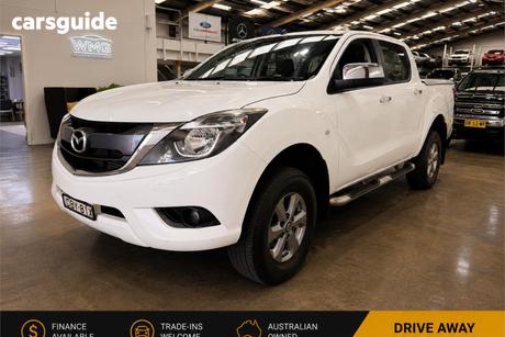 Black 2015 Mazda BT-50 Dual Cab Utility Xtr (4X2)