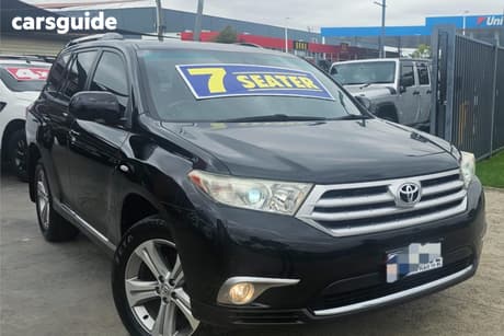 Black 2011 Toyota Kluger Wagon Kx-S (4X4)