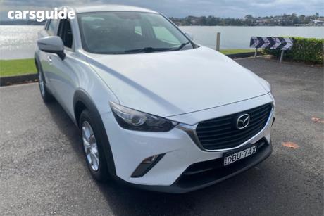 White 2015 Mazda CX-3 Wagon Maxx (Fwd)