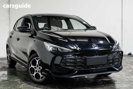 Black 2025 MG MG3 Hatchback Essence