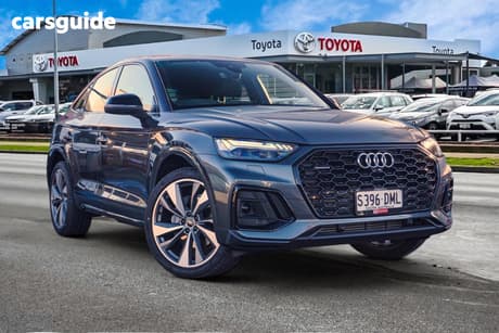 Grey 2022 Audi Q5 Sportback 45 Tfsi Quattro S Line Mhev