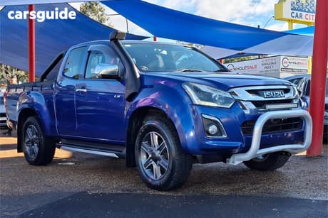 Blue 2020 Isuzu D-MAX Space Cab Utility Ls-U (4X4)