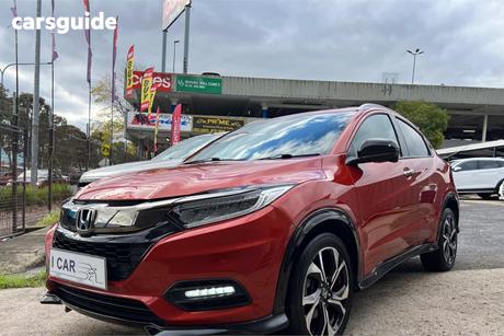Orange 2019 Honda HR-V Wagon Rs