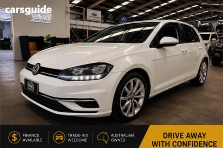 White 2019 Volkswagen Golf Hatchback 110 Tsi Comfortline