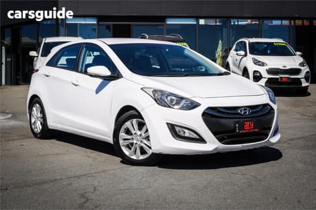 White 2014 Hyundai I30 Hatchback Trophy