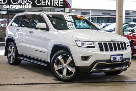 White 2015 Jeep Grand Cherokee Wagon Limited (4X4)