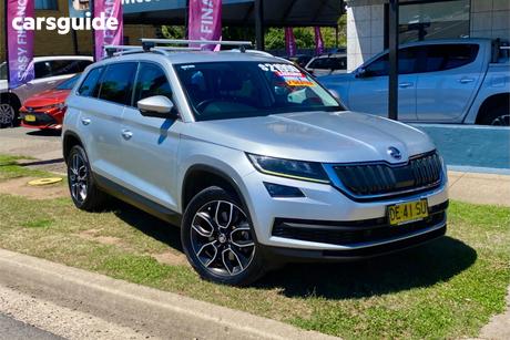 Silver 2020 Skoda Kodiaq Wagon 132 Tsi Sportline (4X4)
