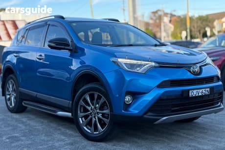 Blue 2016 Toyota RAV4 Wagon Cruiser (4X4)