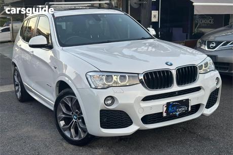 White 2016 BMW X3 Wagon Xdrive 20I