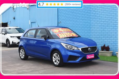 Blue 2020 MG MG3 Hatchback Core