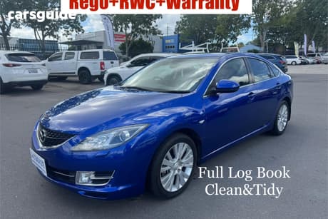 Blue 2009 Mazda 6 Hatchback Luxury