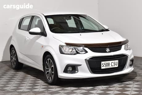 White 2017 Holden Barina Hatchback Ls