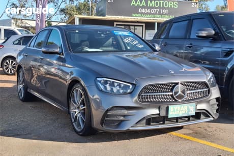 Grey 2021 Mercedes-Benz E200 Sedan