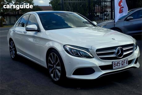 White 2016 Mercedes-Benz C250 Sedan