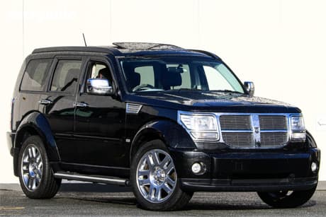 Black 2010 Dodge Nitro Wagon Sx