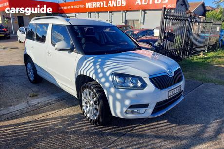 White 2014 Skoda Yeti Wagon Ambition 90 Tsi (4X2)