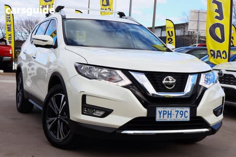 White 2021 Nissan X-Trail Wagon St-L (2Wd)