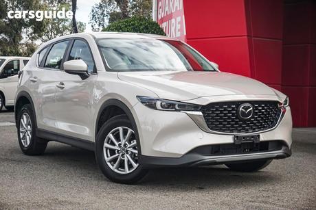 Silver 2024 Mazda CX-5 Wagon G25 Maxx Sport (Fwd)