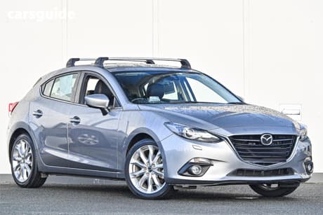 Silver 2015 Mazda 3 Hatchback Sp25 Gt