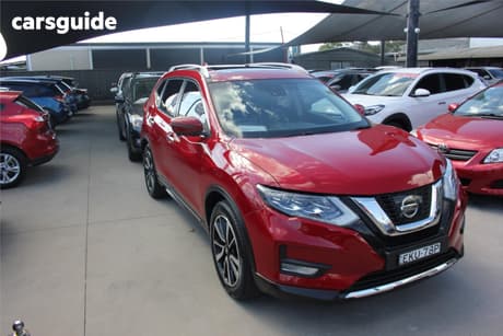 Red 2020 Nissan X-Trail Wagon Ti (4X4)