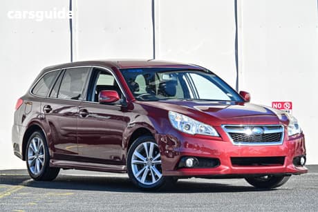Red 2014 Subaru Liberty Wagon 2.5I