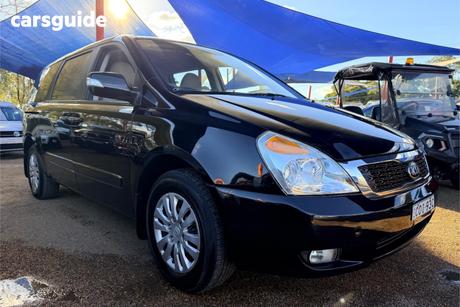 Black 2013 Kia Grand Carnival Wagon S