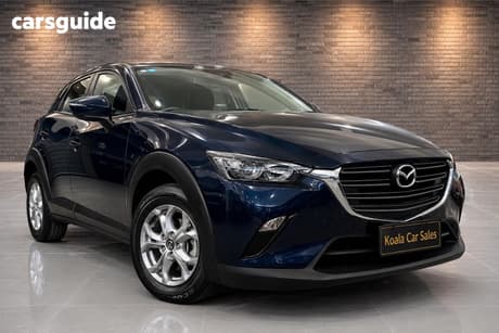 Blue 2021 Mazda CX-3 Wagon Maxx Sport (Fwd)