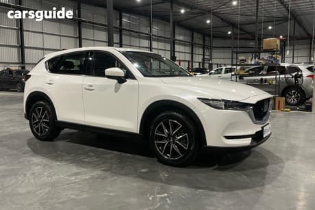 White 2021 Mazda CX-5 Wagon Gt (Awd)